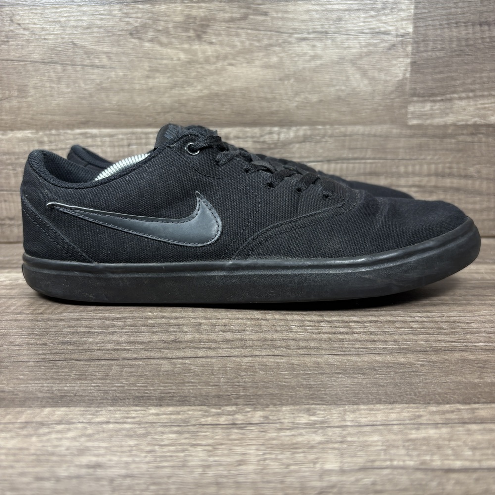 Nike SB Check Black Mens US Size 9 EUR 42.5 843896-002 Sneakers